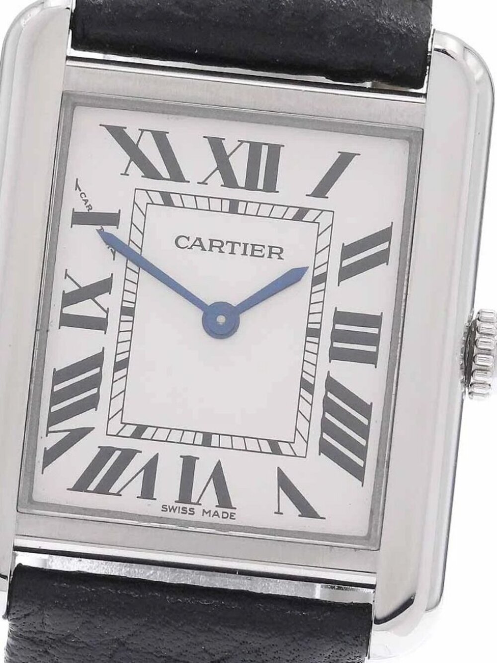 CARTIER Tank solo SM WSTA0030 Silver Dial Quartz Ladies Watch_956066 - Picture 1 of 7
